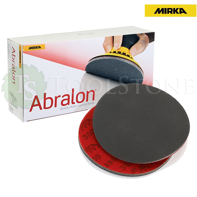 Финишный шлифовальный материал Mirka Abralon Ø150мм P180 без отверстий, 20шт. (арт.8A24102018)