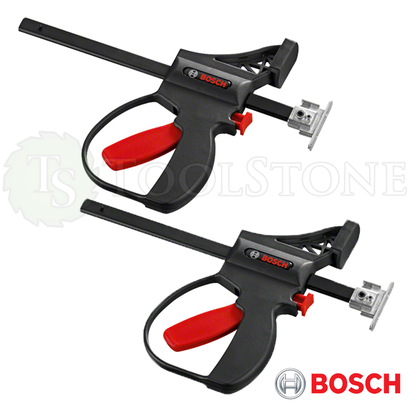 Быстрозажимные струбцины Bosch FSN KZW 1600A001F8 для направляющих шин, 170 мм, комплект 2 шт.