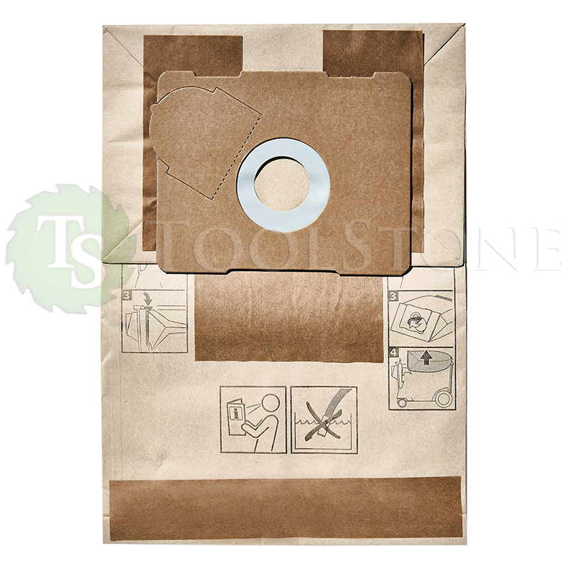 Мешок-пылесборник Festool FIS-CT 17/5x 769136, бумажный одноразовый, упаковка 5 шт., для пылесосов серии CT 17 E