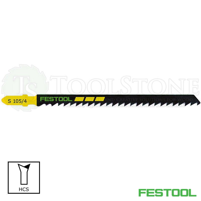 Пильное полотно Festool 204315 для лобзика, S 105/4/5, 5 шт., для древесины и искусственного камня