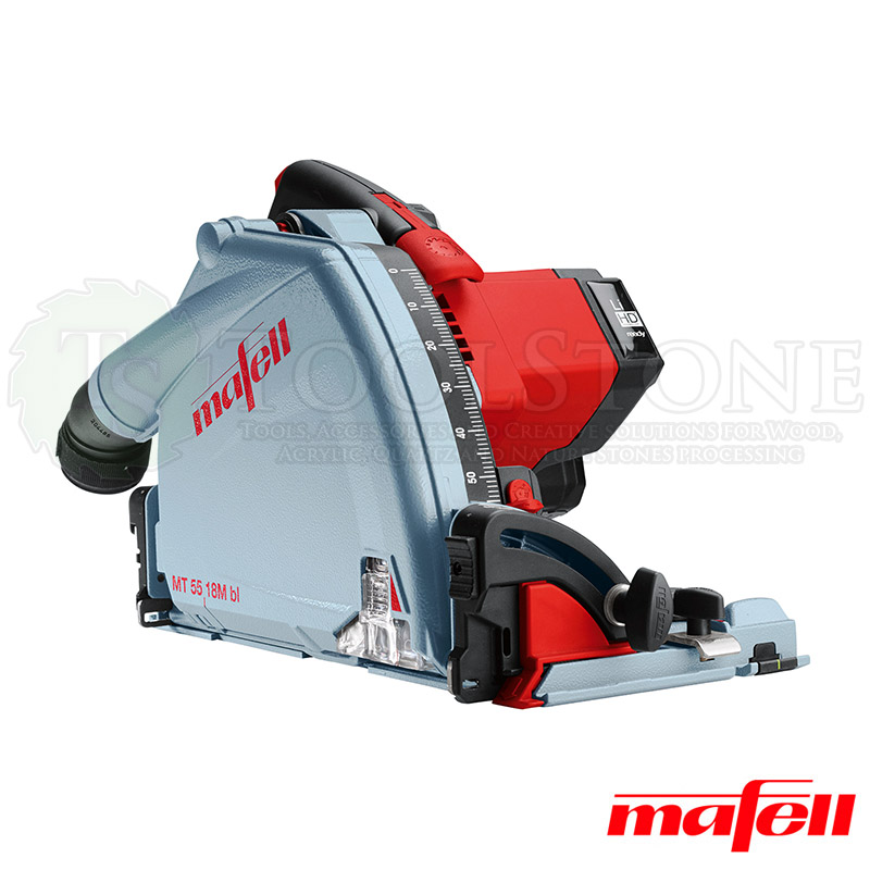 Аккумуляторная погружная пила Mafell MT 55 18 M bl, комплект в систейнере T-MAX, 2 акк. 18В 5.5 А/ч, з/у APS 18 M, паралл.упор, мешок-пылесборник, без шины Аккумуляторная погружная пила Mafell MT 55 18 M bl, комплект в систейнере T-MAX, 2 акк. 18В 5.5 А/ч, з/у APS 18 M, паралл.упор, мешок-пылесборник, без шины
