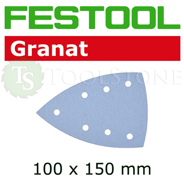 Дельтавидный шлифовальный материал Festool Granat 100x150 мм, P240, 100 шт. STF DELTA/7 P 240 GR 100X (арт.497142) Дельтавидный шлифовальный материал Festool Granat 100x150 мм, P240, 100 шт. STF DELTA/7 P 240 GR 100X (арт.497142)