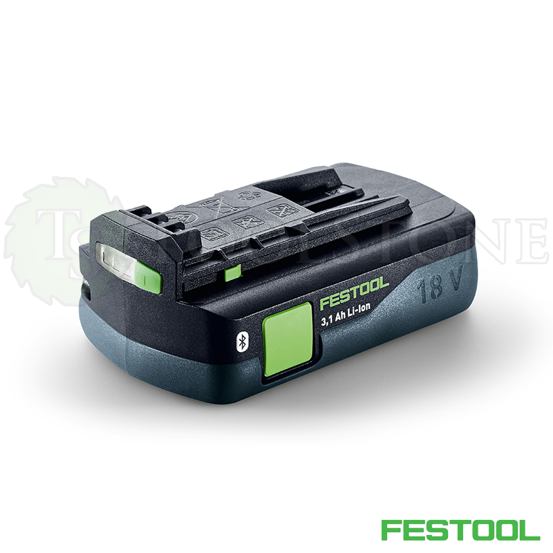 Аккумулятор Festool BP 18 Li 3,1 CI, Compact с Bluetooth®, напряжение 18 В, емкость 3.1 А/ч, Li-Ion, 1 шт. (арт.203799) C