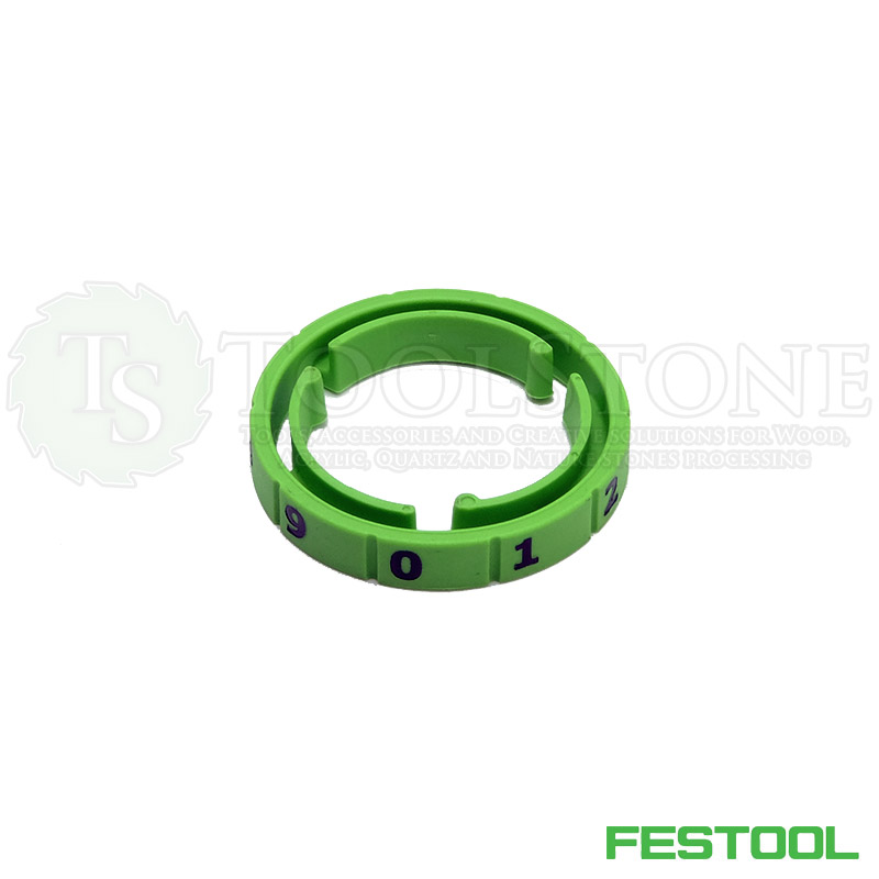 Регулировочное кольцо Festool 470601 тонкой настройки со шкалой, для вертикального фрезера OF2200EB, оригинал