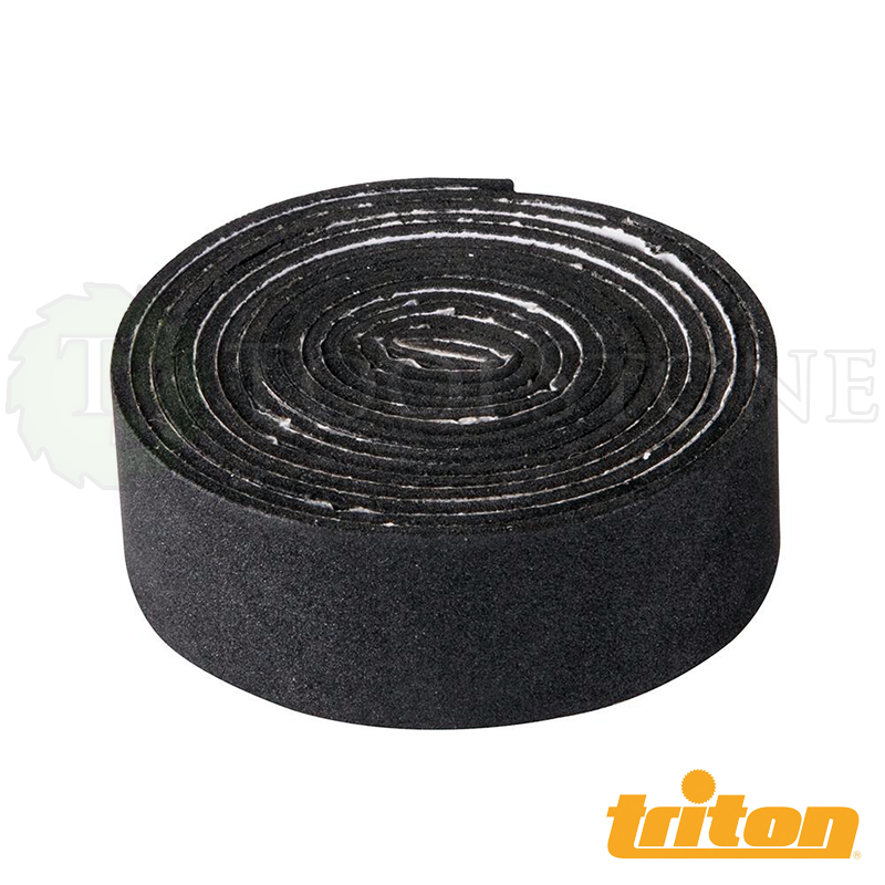 Сменная лента противоскольжения Triton 1500 мм TR206874 для шин-направляющих, самоклеящаяся, черная, рулон 1.5 м (TTSAS1500)