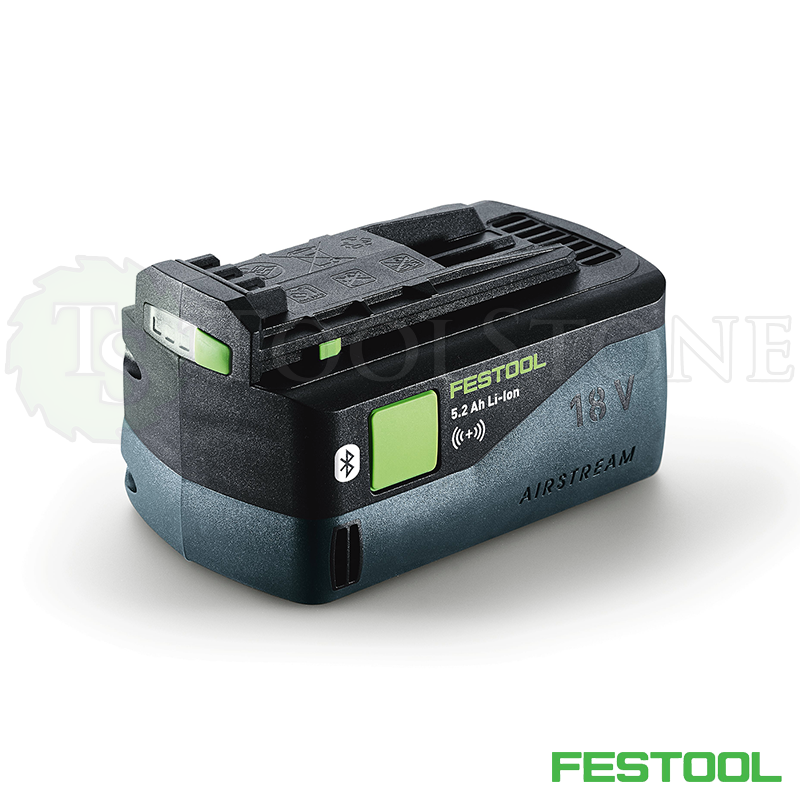 Аккумулятор Festool 202479 BP 18 Li 5,2 ASI, емкость 5.2 А/ч, Li-Ion, с технологией AirStream и Bluetooth®